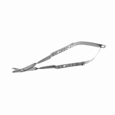 13.5cm Littauer Scissors Castroviejo Flat Handle 45 deg N/S Staight Sharp Tips