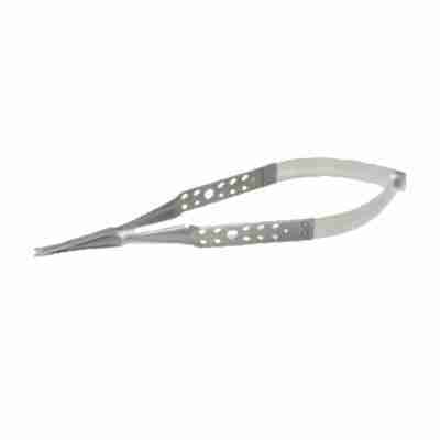 13cm Scissors Castroviejo Flat Handle Straight Sharp Tips