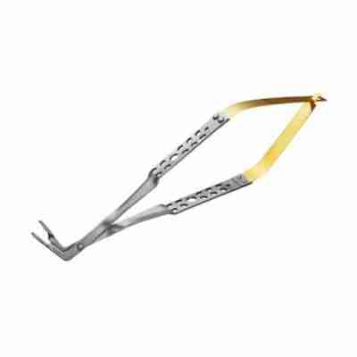 14.75cm Universal RAPTOR Forceps Carbide Flat Handle 75 deg E/W