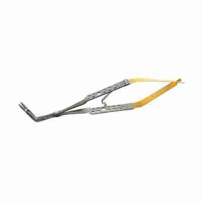 14.75cm Universal RAPTOR Forceps ThumLok® Carbide Flat Handle 75 deg E/W