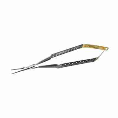 15.5cm Suture Tying Forceps Carbide Round Handle