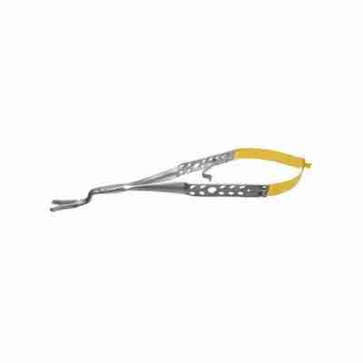 15.75cm Universal Endo File Forceps ThumLok® Diamond Flat Handle 90 deg N/S