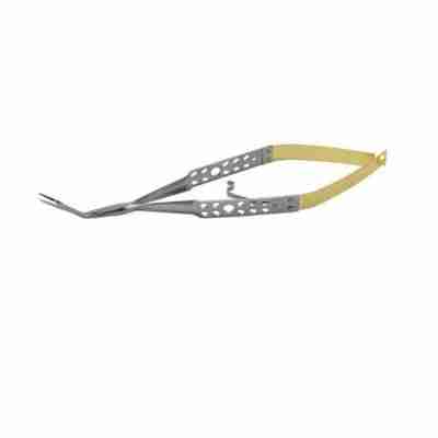 15cm Micro Forceps for Inlays/Onlays Carbide Flat Handle 45 deg N/S