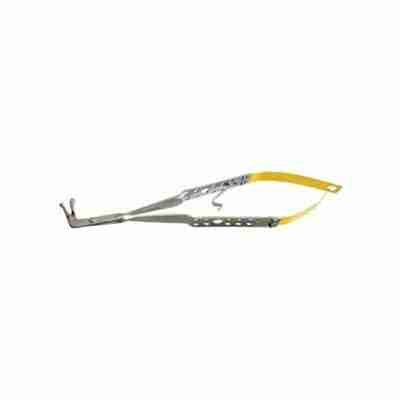 15cm Universal Endo File Forceps ThumLok® Diamond Flat Handle 75 deg E/W