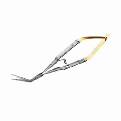 16cm Universal Forceps ThumLok® Carbide Flat Handle 45 deg E/W