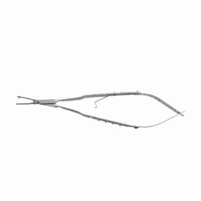 18cm Lasner Tissue Forceps ThumLok® Round Handle Straight, One Pin