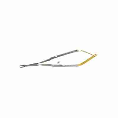 18cm Universal Needle Holder ThumLok® Carbide Round Handle Straight Tips