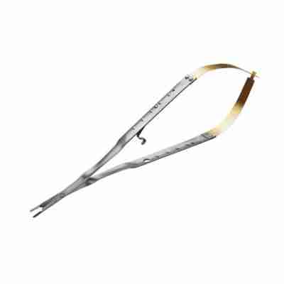 18cm Universal Needle Holder ThumLok® Carbide Round Handle WIDE JAWS Straight Tips