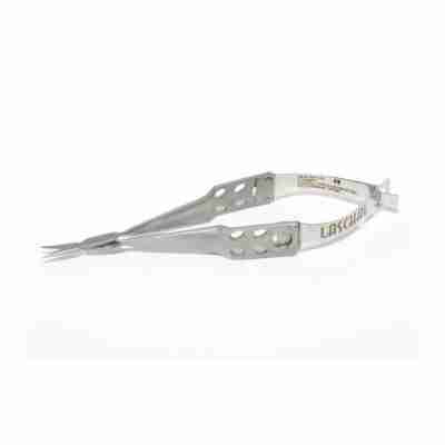 9cm Vannas Scissors Castroviejo Flat-Handle Straight 3 mm Straight Sharp Tips