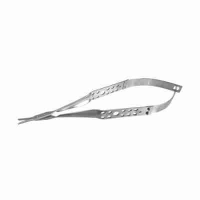 SofTouch Suture Scissors 13.5cm Castroviejo Flat Handle Straight Blunt Tips Duck Billed